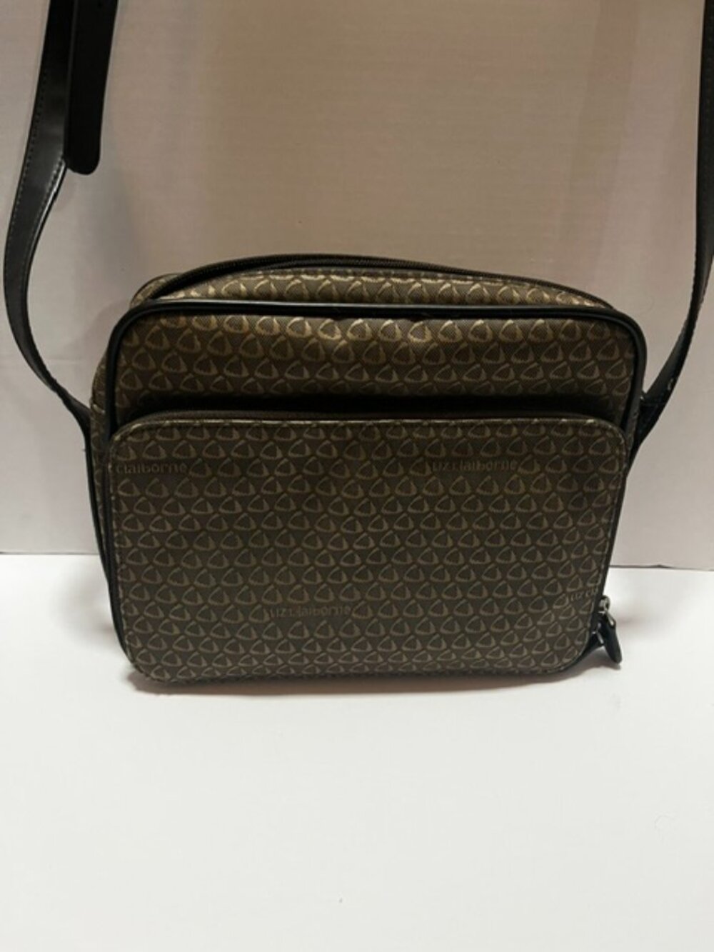 VTG Liz Claiborne CrossBody Bag Brown/Gold  Pre-Owned Excellent  Fast Shipping